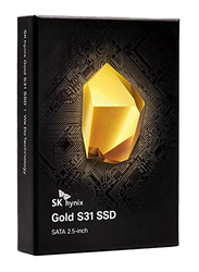 SK Hynix 500GB Gold S31 SATA 2.5 inch Internal Solid State Drive, Silver
