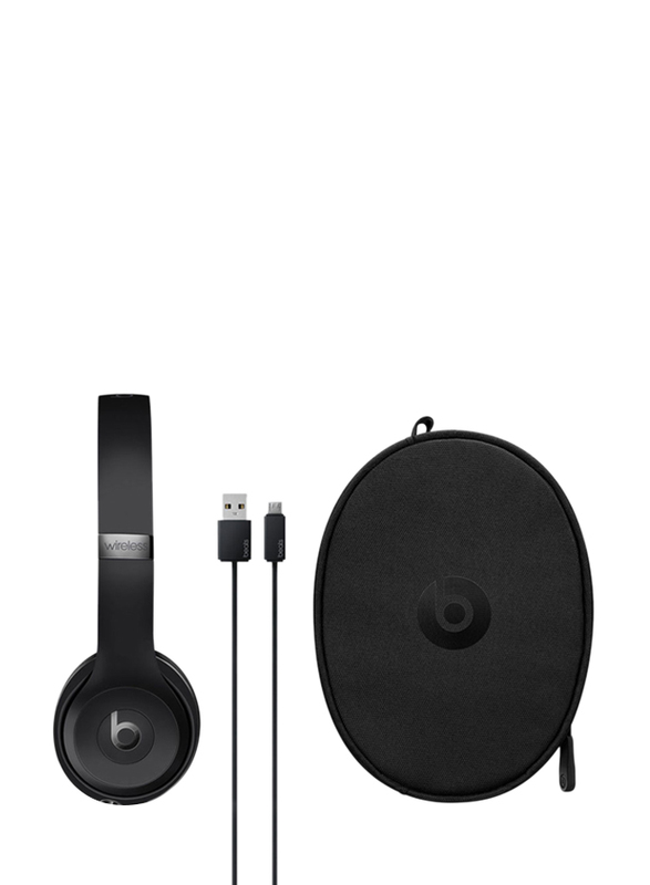 Beats Solo 3 Wireless On-Ear Headphones, Matte Black