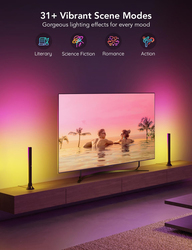 Govee LED Light Bars with Smart WiFi RGBIC TV Backlight & Gaming Lights, Multicolour