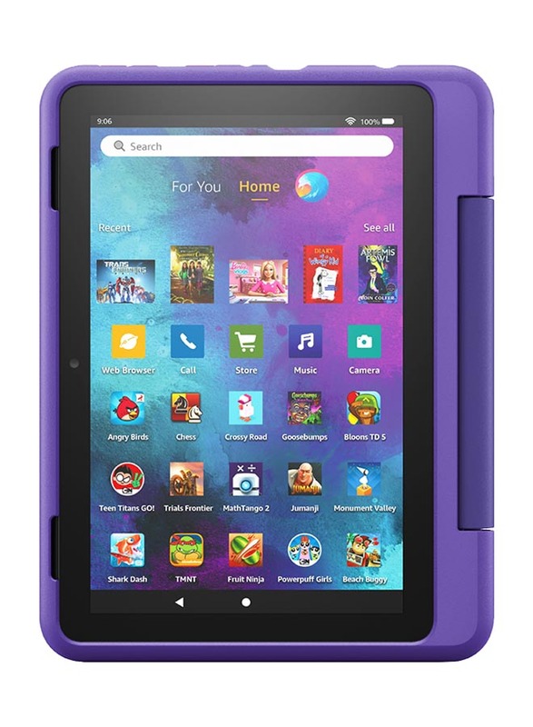 Amazon Fire HD 8 Kids Pro Doodle 32GB Purple 8-inch Kids Tablet, 2GB RAM, WiFi Only