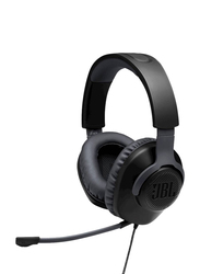 JBL Quantum 100 Surround Sound Gaming Headset for PC, PS4, Xbox One, Nintendo Switch & Mobile Devices, Black
