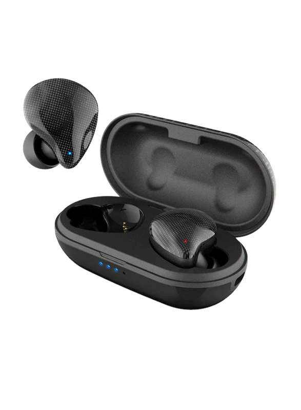 Doss Icon Wireless In-Ear Earphones, Black
