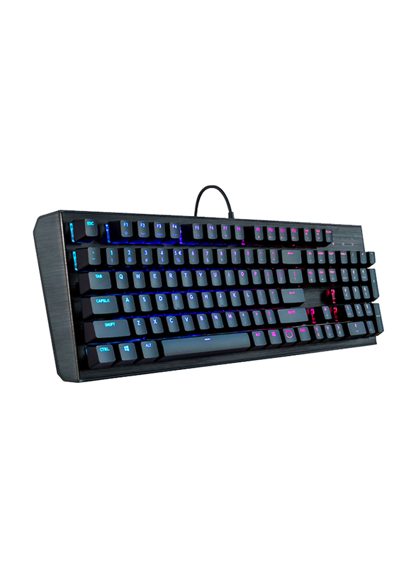 Cooler Master CK552 RGB Lighting Wired Gaming Keyboard, Pure Black