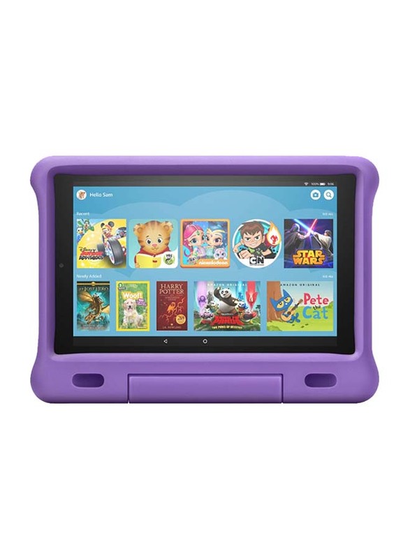Amazon Fire HD 10 Kids Edition 9th Gen 32GB Purple 10.1-inch Kids Tablet, 3GB RAM, WiFi Only
