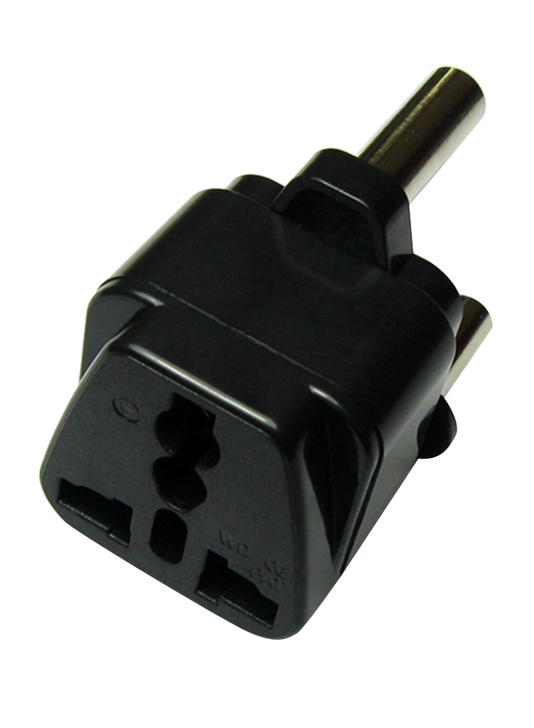 Merlin World To South Africa Universal Plug Adapter, Black
