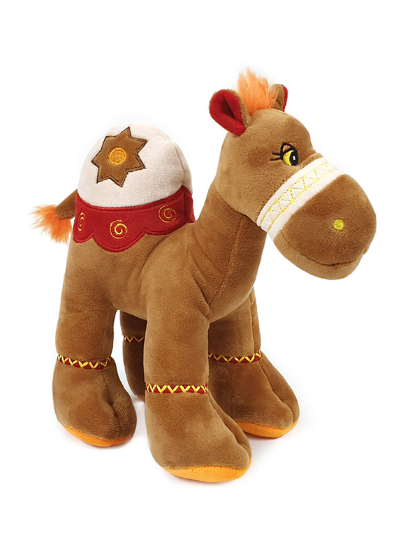 Caravaan Camel Plush Toy, 25cm, Brown, Ages 3+