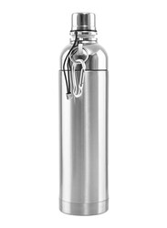 RoyalFord 500ml Stainless Steel Vacuum Sport Bottle, RF6147, Silver