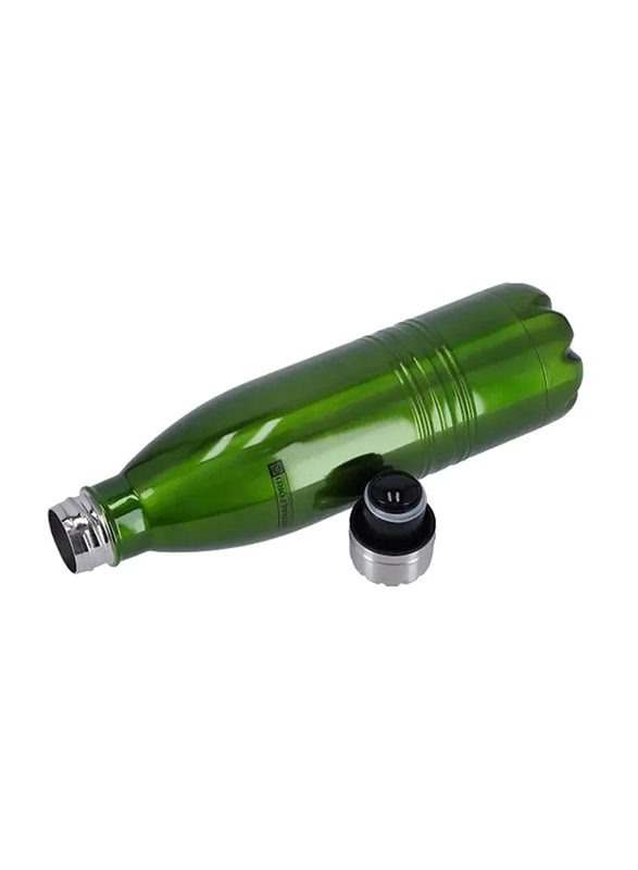 RoyalFord 500ml Stainless Steel Vacuum Bottle, RF5769GR, Green/Silver