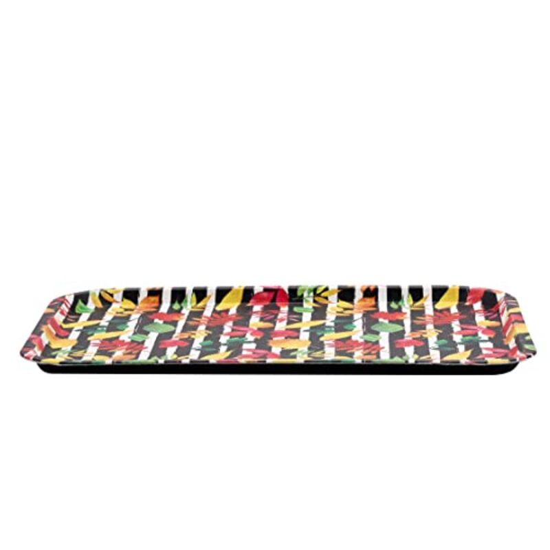 Royalford 30cm Rectangle Leather Tray, RF11267, Multicolour