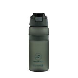 Royalford Plastic BPA Free Water Bottle, 700ml, Green