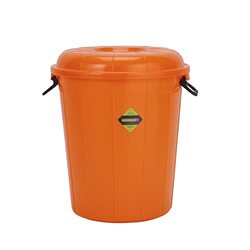Royalford Economy Drum with Lid, 60 Liters, Assorted Colours