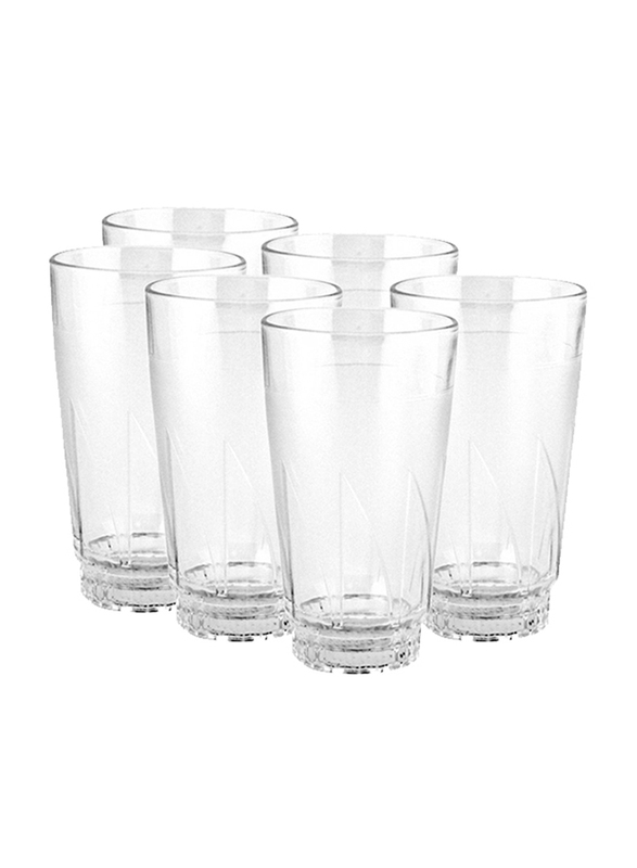 

RoyalFord 12oz 6-Pieces Glass Tumbler Set, RF2654-GT6, Clear