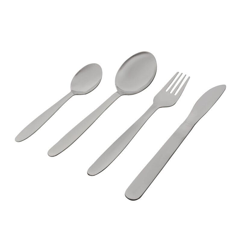 

Royalford 24-Piece Stainless Steel Dinning Cutlery Set, RF10676, Silver