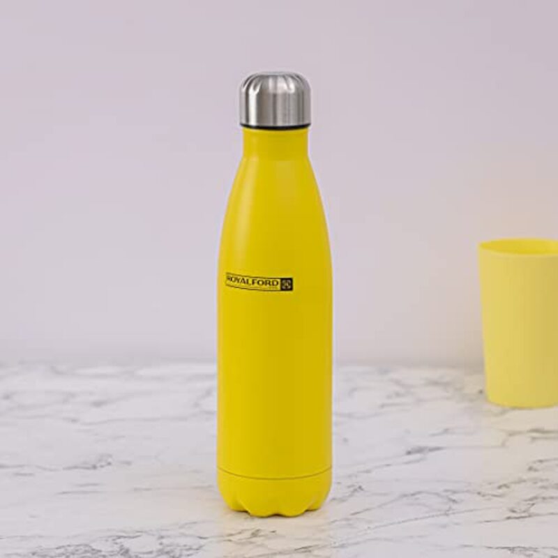Royalford 750ml Stainless Steel Leak Proof Water Bottle, RF10444, Multicolour