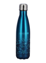 Royalford 500ml Stainless Steel Vacuum Flask, RF9789, Blue