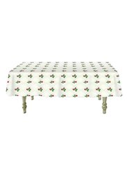 رويال فورد 20 متر رول مفرش طاولة، RF4678، أبيض / أخضر / أحمر