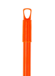 Delcasa Cotton Mop with Metal Stick, Orange/White