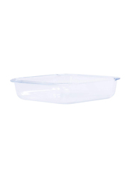 RoyalFord 2 Ltr Glass Square Baking Dish, RF2701-GBD, Clear