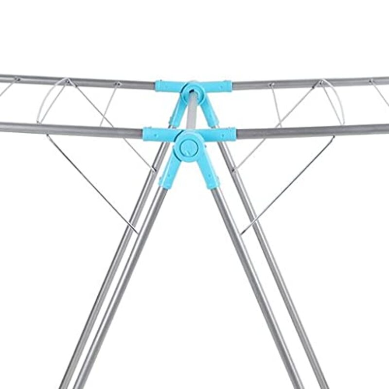 Royalford Aluminium Durable Metal Wire Wonder Clothes Drying Rack, 82cm, Multicolour