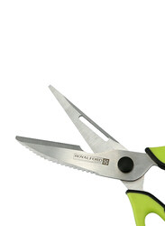 Royalford 7-in-1 Stainless Steel Multipurpose Scissors, RF7660, Green/Black