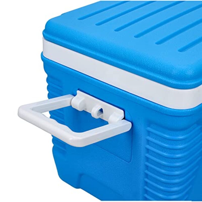 Royalford 32 Litres Insulated Ice Cooler Portable Cooler Box, RF10479, Blue