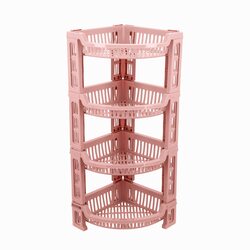 Royalford 4-Layer Corner Rack, RF10880, Assorted Colour