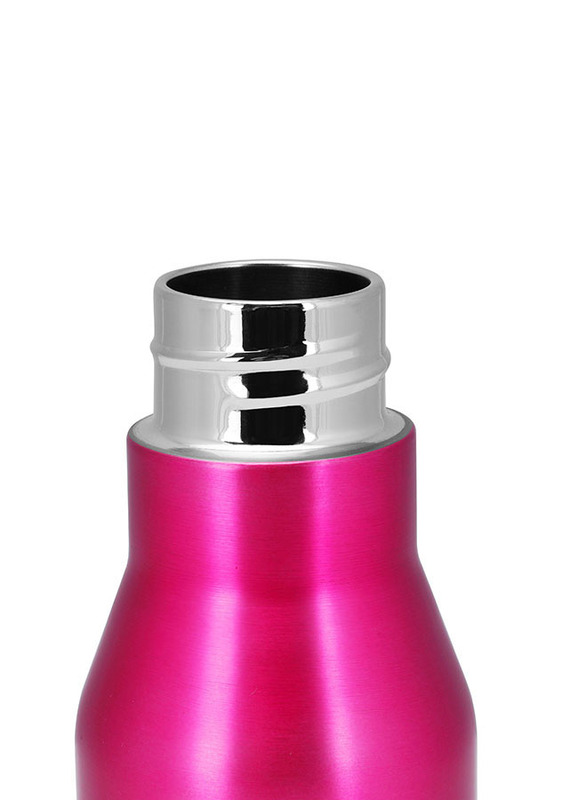 Royalford 720ml Stainless Steel Vacuum Bottle, RF6606, Pink
