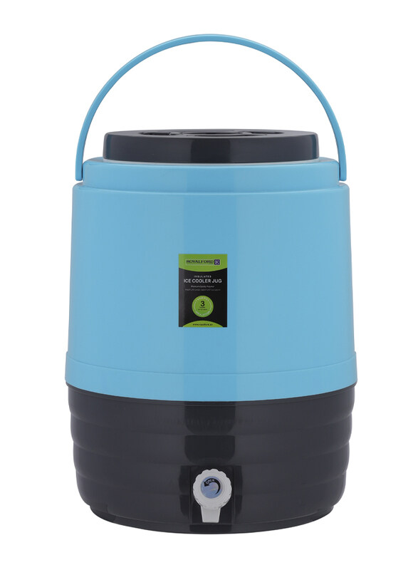 

Royalford 8 Ltr Carry Cool Plus Durable Tap, RF10486, Blue
