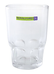 RoyalFord 8oz 6-pieces Glass Tumbler Set, RF1096-GT6, Clear