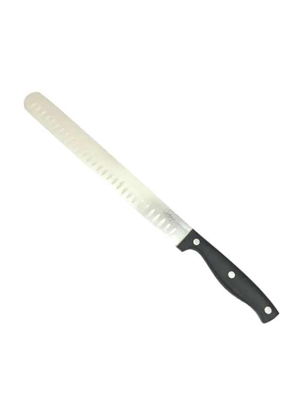 رويال فورد سكين تقطيع بتصميم رخامي مقاس 8 بوصة، فضي / أسود
