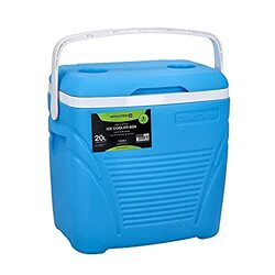 Royalford 20 Litres Insulated Ice Cooler Portable Cooler Box, RF10476, Red