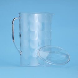 Royalford 1.9 Ltr Plastic Transparent Water Jug, Multicolour