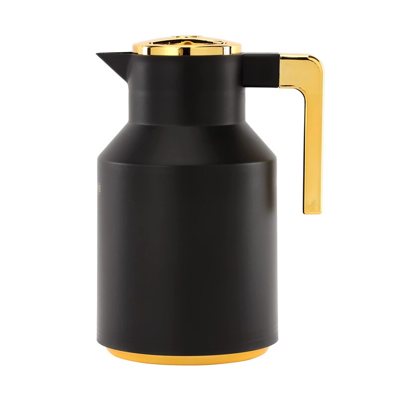 Royalford 1Ltr Aaira Double Wall Vacuum Flask, RF11157, Black