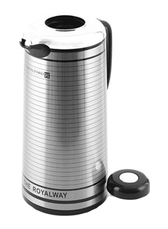 RoyalFord 1.9 Ltr Stainless Steel Vacuum Flask, RF5291, Silver