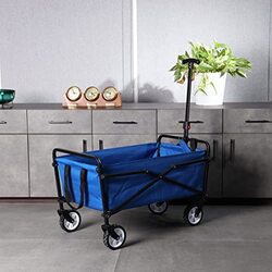 Royalford Collapsible Beach Cart, RF11706, Blue