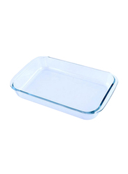 RoyalFord 2-Pieces Glass Oblong Baking Dish Set, RF2709-GBD, Clear
