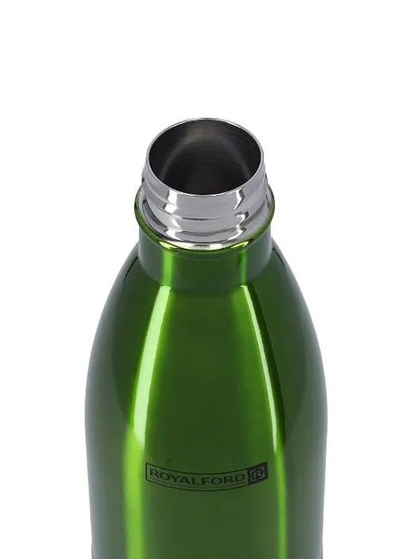 RoyalFord 500ml Stainless Steel Vacuum Bottle, RF5769GR, Green/Silver