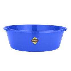 Royalford Plastic Basin Plasticware Tub with Ring, RF10708, Assorted Colours, 17L