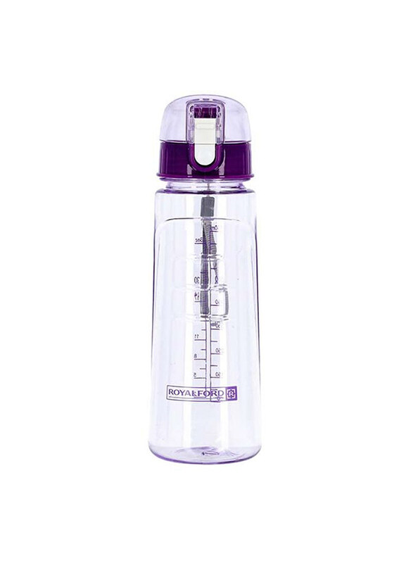 RoyalFord 550ml Water Bottle, RF5223PP, Purple