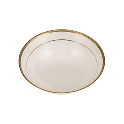 Royalford 7-inch Premium Bone China Round Salad Bowl, RF10468, White