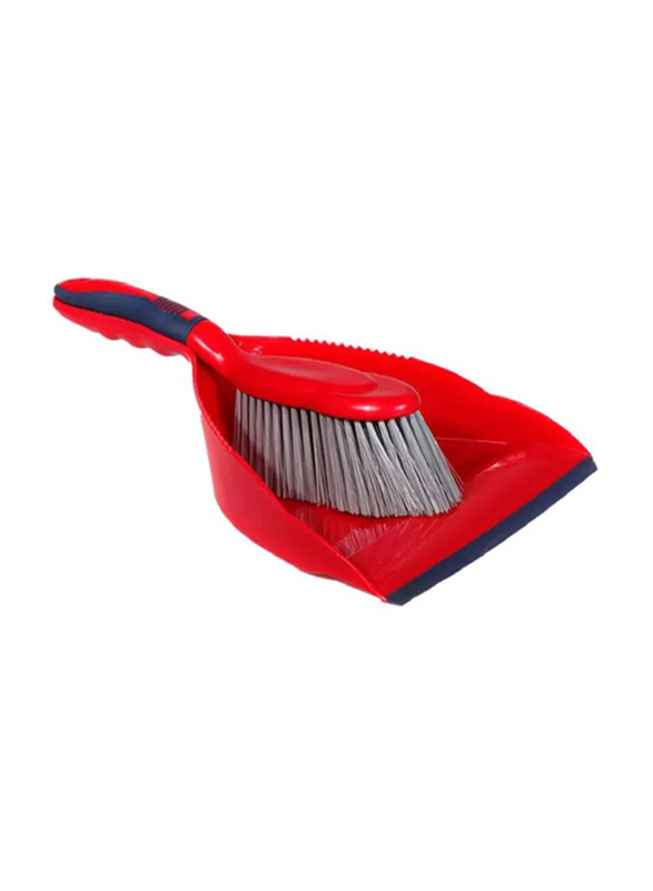 RoyalFord One Click Series Dustpan and Brush Set, 2 Pieces