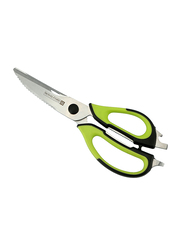 Royalford 7-in-1 Stainless Steel Multipurpose Scissors, RF7660, Green/Black
