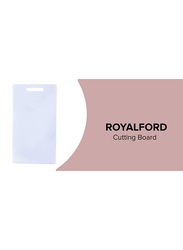 RoyalFord 44cm Large Plastic Cutting Board, White
