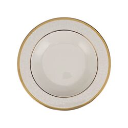 Royalford 1 Piece Round Kitchenware Dinner Plate, RF11052, White