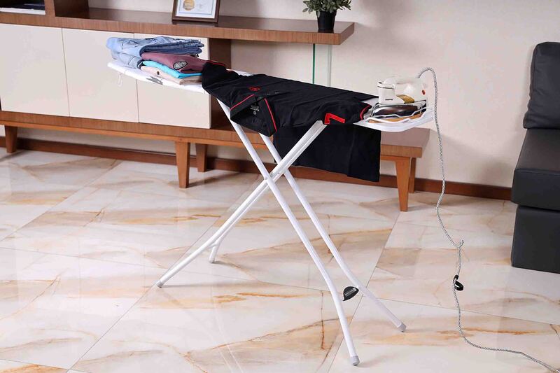 Royalford Mesh Ironing Board with Iron Rest, RF1510-IB, Blue/White