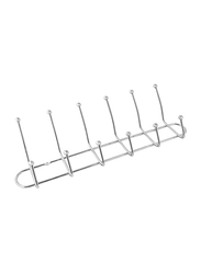 RoyalFord 6-Hook Metal Hanger, Silver