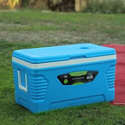 Royalford Insulated Ice Cooler Box, 50Ltr, RF10483, Blue