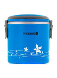 RoyalFord Stainless Steel Lunch Box, 1.8 Liter, Blue