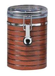 RoyalFord CherryWood Canister, 920ml, Brown/Silver