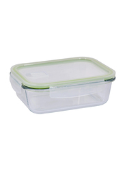 Royalford BRS Glass Food Container Set, 1000 + 600ml, 2 Piece, Assorted